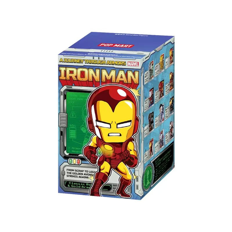(NEW)POP MART x Marvel Iron Man Series Blind Box