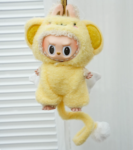 Monster Baby Denim Overalls — Gen 1/2/3 Compatible Outfit