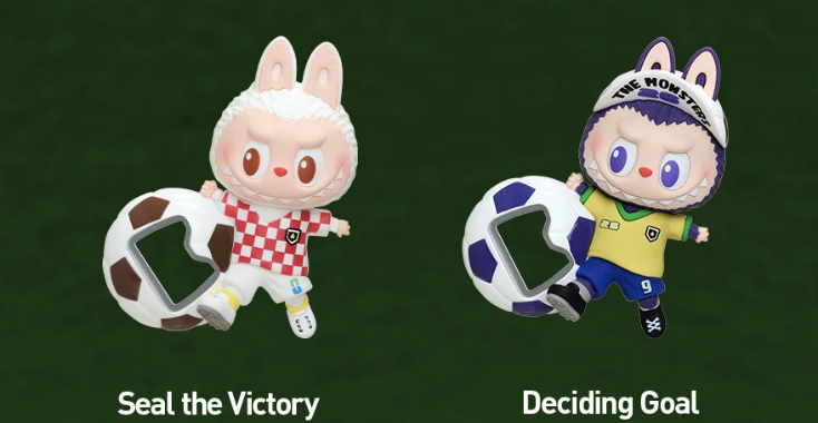 Pop Mart THE MONSTERS x FIFA World Cup 2026 | Bottle Opener Fridge Magnet Blind Box