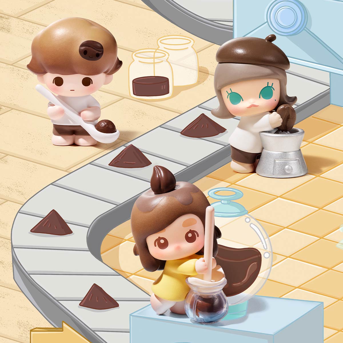 POP BEAN Coffee Factory Series (1Pc Per Pack) - Pre Sale