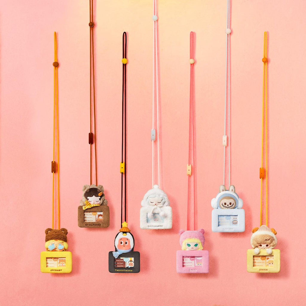POP BEAN Fluffy & Cozy Series-Card Holder Pendant Blind Box