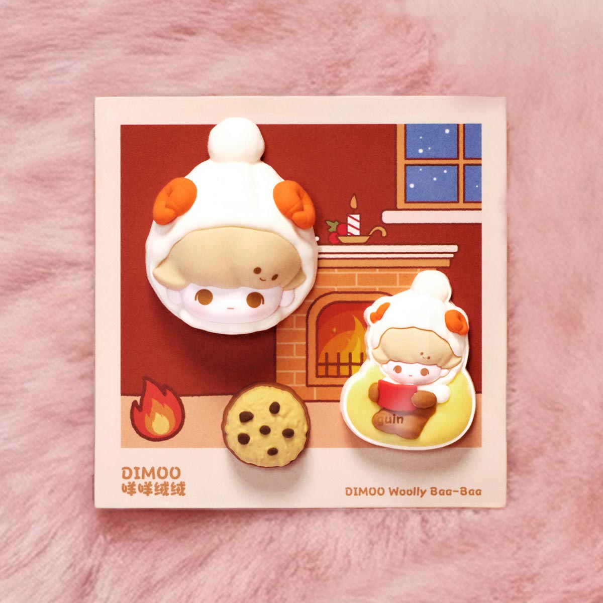 POP BEAN Fluffy & Cozy Series-Decorative Charm Blind Box