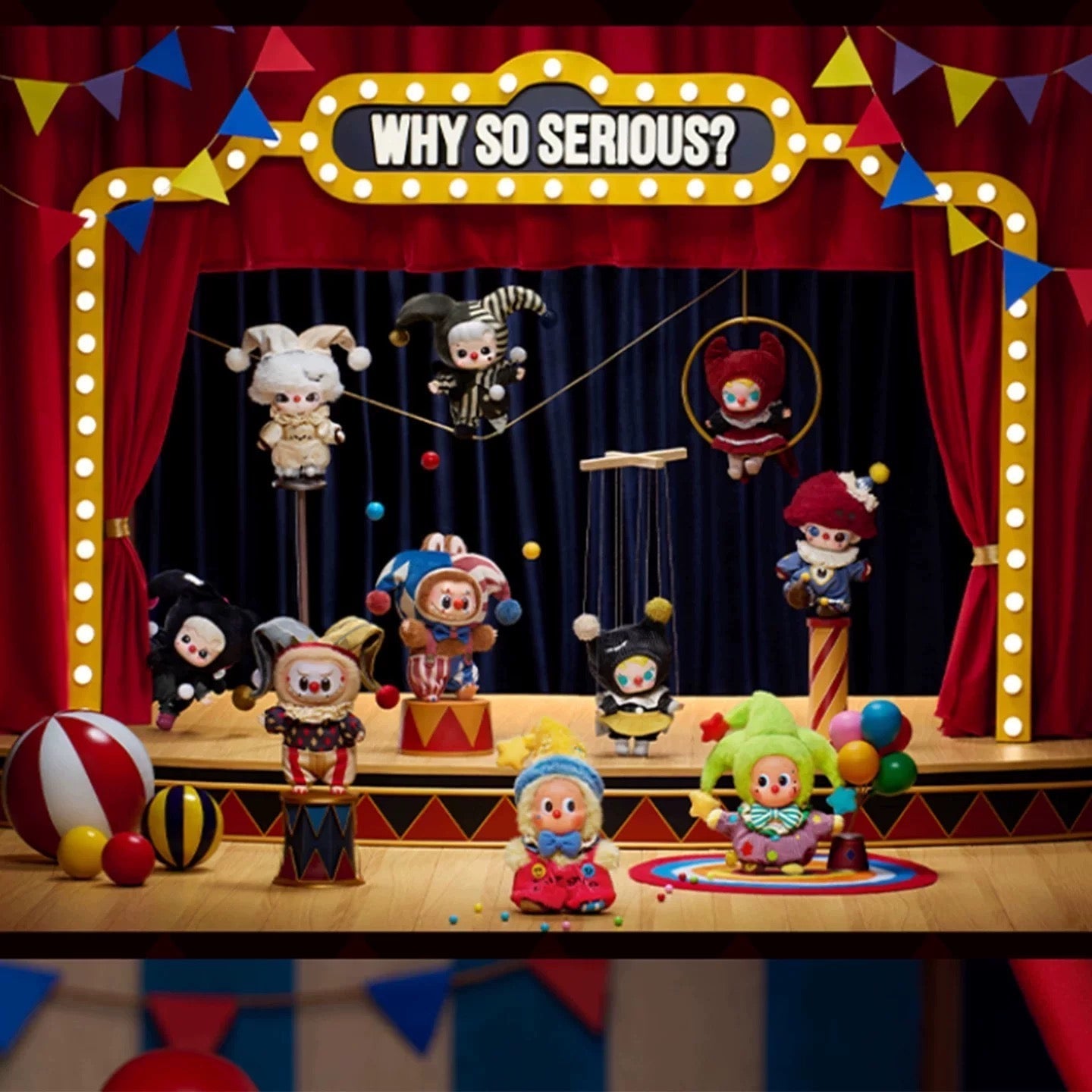 WHY SO SERIOUS SERIES - Vinyl Plush Pendant Blind Box