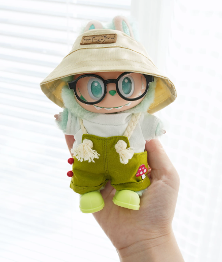 Monster Baby Denim Overalls — Gen 1/2/3 Compatible Outfit