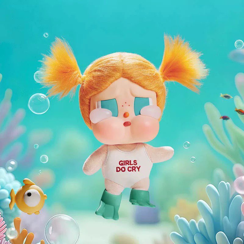 CRYBABY Vacation Mode On Series-Vinyl Plush Blind Box(Pre-sale)