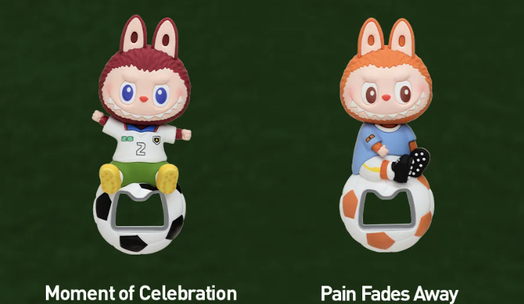 Pop Mart THE MONSTERS x FIFA World Cup 2026 | Bottle Opener Fridge Magnet Blind Box