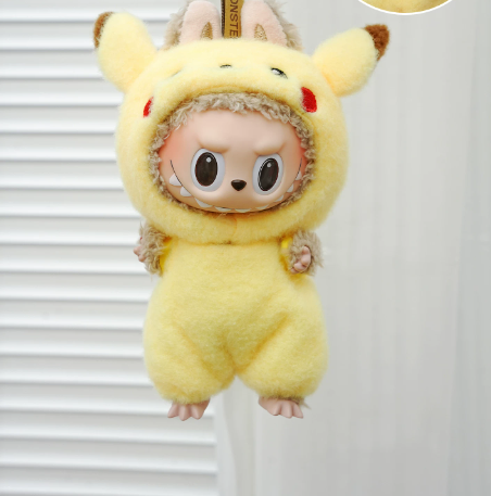Monster Baby Denim Overalls — Gen 1/2/3 Compatible Outfit