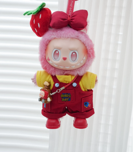 Monster Baby Denim Overalls — Gen 1/2/3 Compatible Outfit