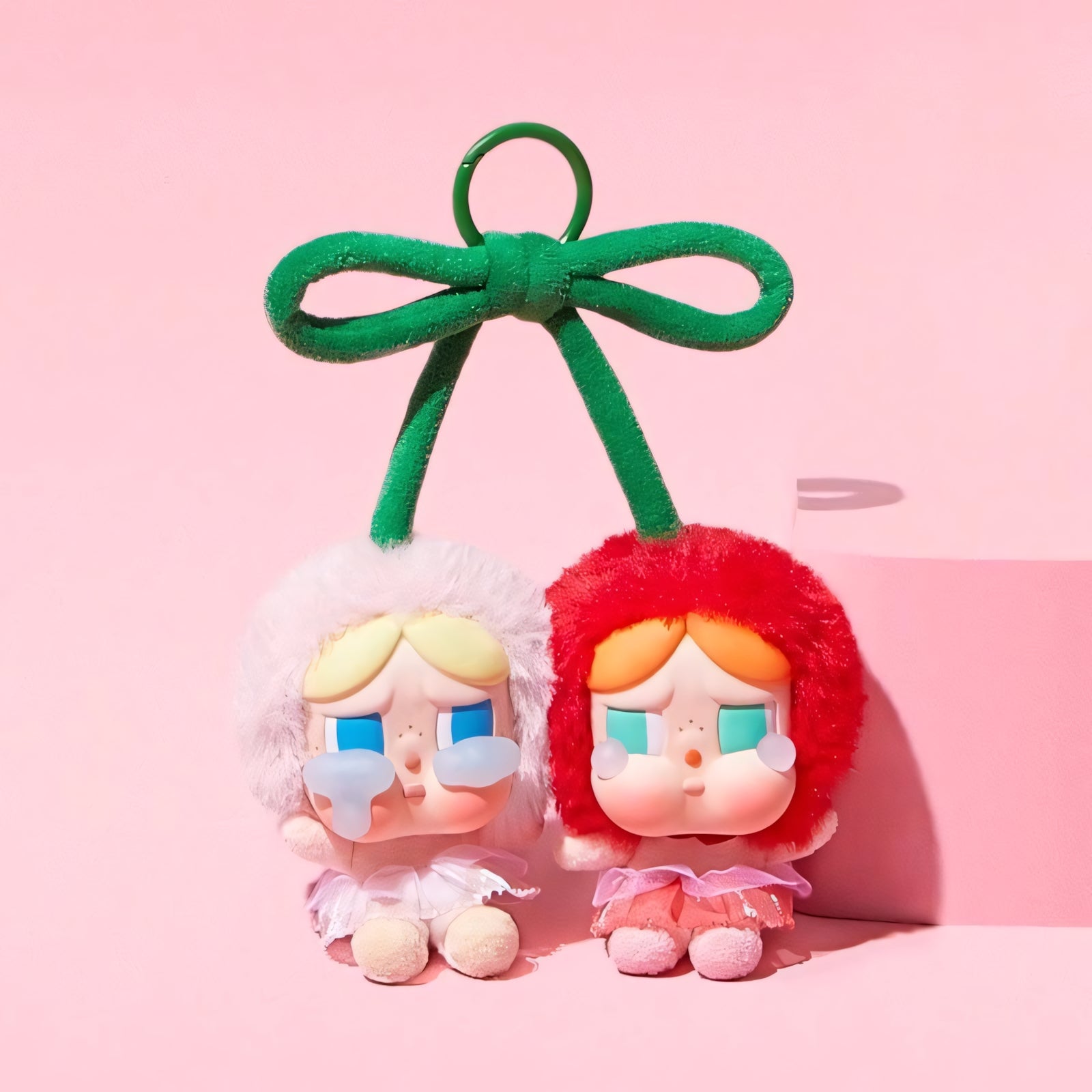 CRYBABY Crying For Love Series-Vinyl Plush Hanging Card (Love You Cherry Much)
