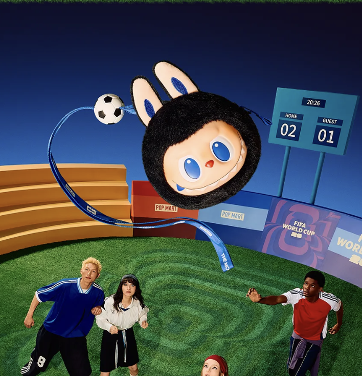 THE MONSTERSxFIFA SERIES-Vinyl Plush Pendant