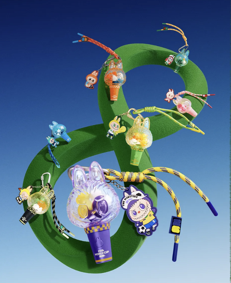 Pop Mart THE MONSTERS x FIFA World Cup 2026 | Mini Pendant Light Blind Box