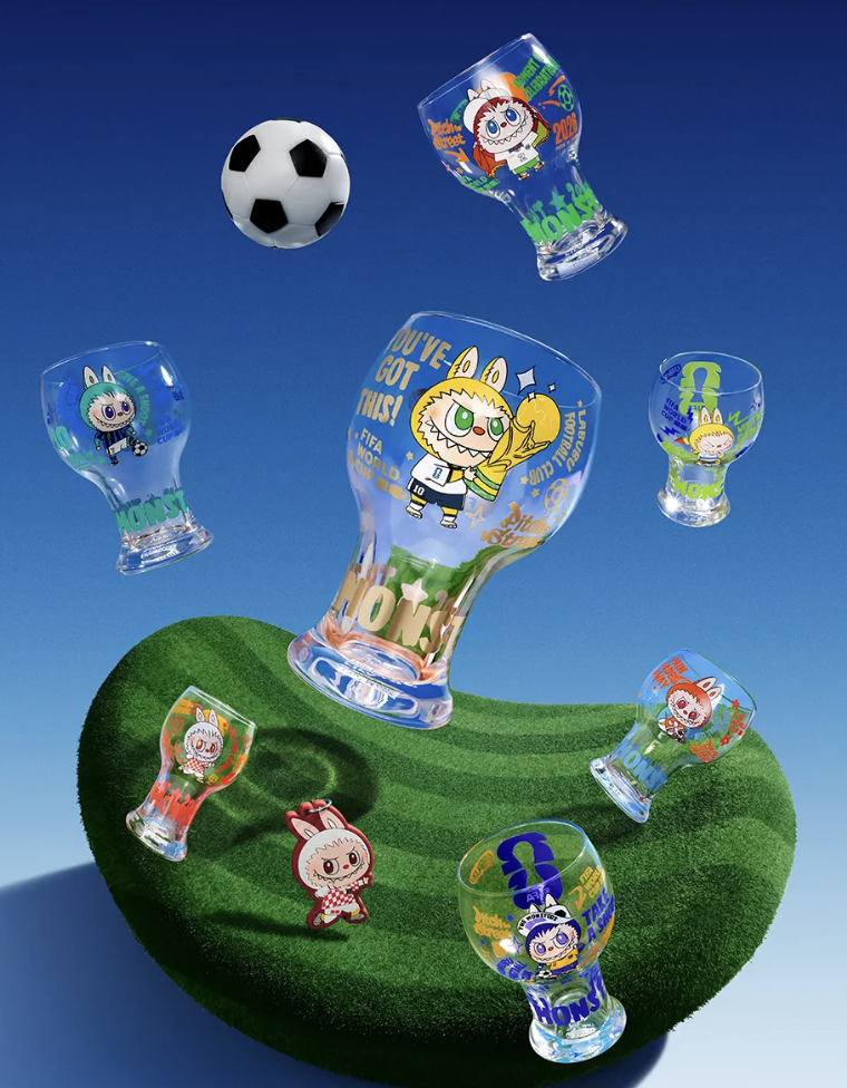 Pop Mart THE MONSTERS x FIFA World Cup 2026 | Glass Blind Box