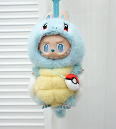Monster Baby Denim Overalls — Gen 1/2/3 Compatible Outfit