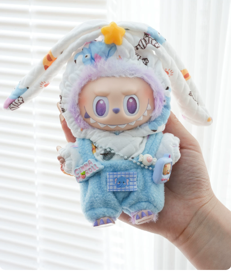 Monster Baby Denim Overalls — Gen 1/2/3 Compatible Outfit