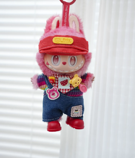 Monster Baby Denim Overalls — Gen 1/2/3 Compatible Outfit
