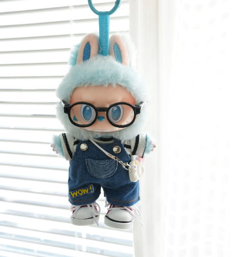 Monster Baby Denim Overalls — Gen 1/2/3 Compatible Outfit