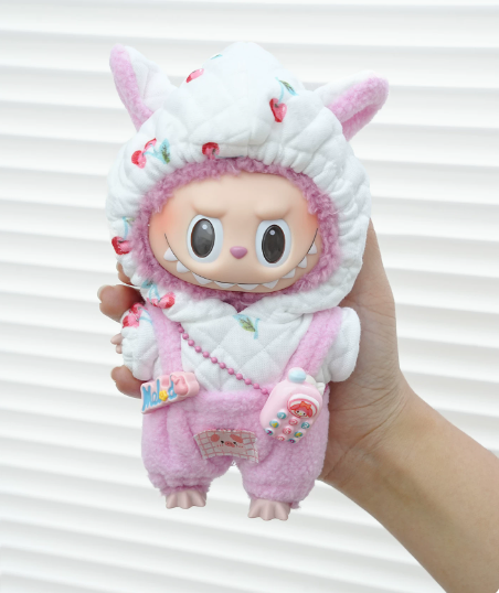 Monster Baby Denim Overalls — Gen 1/2/3 Compatible Outfit