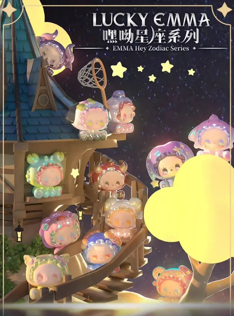 EMMA-Emma Hey Zodiac Series Mini Figures Blind Box